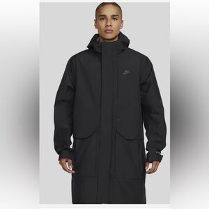 NWT NIKE STORM-FIT BLACK ADV SHELL LONG JACKET PARKA COAT LARGE
